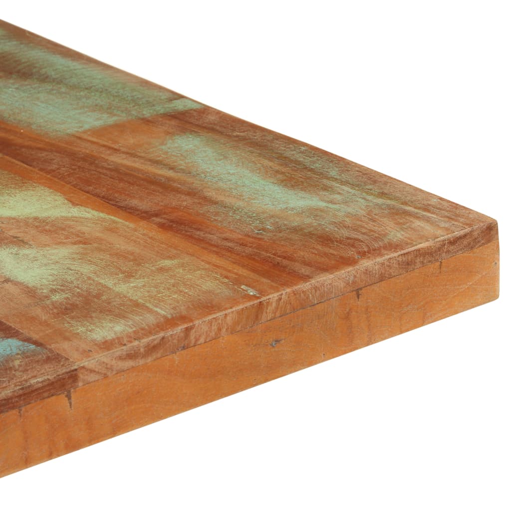 Mesa De Comedor De Madera Maciza Reciclada 160x80x76 Cm_2