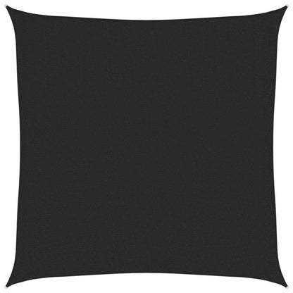 Vidaxl Toldo De Vela Hdpe Negro 160 G/m² 3,6x3,6 M_0