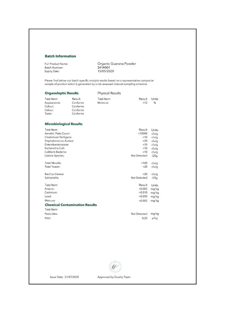 Guaraná En Polvo Bio - 100g_1