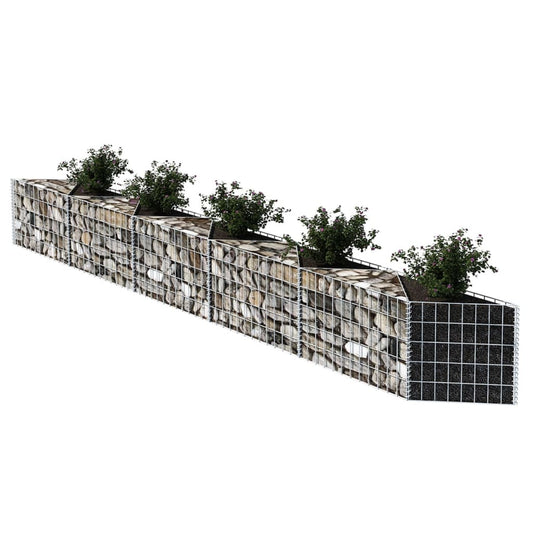 Cesta De Muro De Gaviones Acero Galvanizado 300x30x50 Cm / Vetonek_0