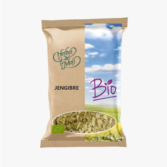 Jengibre raíz Bio Herbes del Molí, 70 g