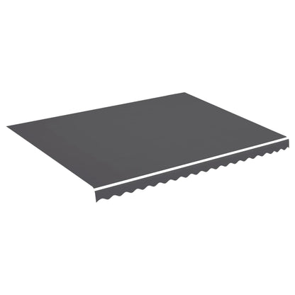 Tela De Repuesto Para Toldo Gris Antracita 4,5x3,5 M Poliéster_0