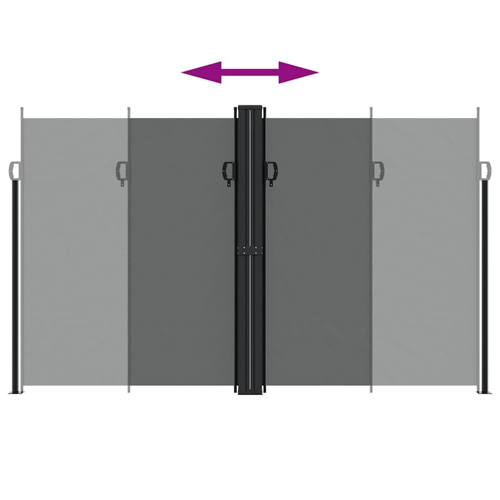 Vidaxl Toldo Lateral Retráctil Gris Antracita 200x600 Cm_4