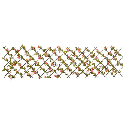Enrejado Expansible Hiedra Artificial Rosa 5 Uds 180x60 Cm / Vetonek_5