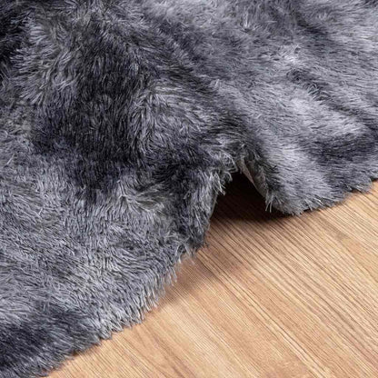 Vidaxl Alfombra De Pelo Largo Navarra Gris Oscuro 240x340 Cm Poliéster_4