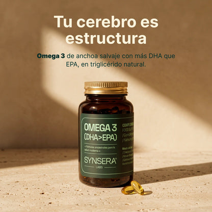 Pack 3 Botes Omega 3 (dha > Epa) 90 Cápsulas Synsera Labs_4