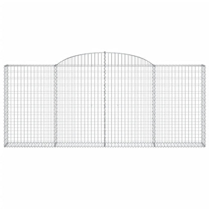 Cestas Gaviones 5 Uds Forma De Arco Hierro 300x30x120/140 Cm_3