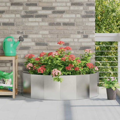 Jardinera Plateado 120 X 60 X 35 Cm Acero Inoxidable_1