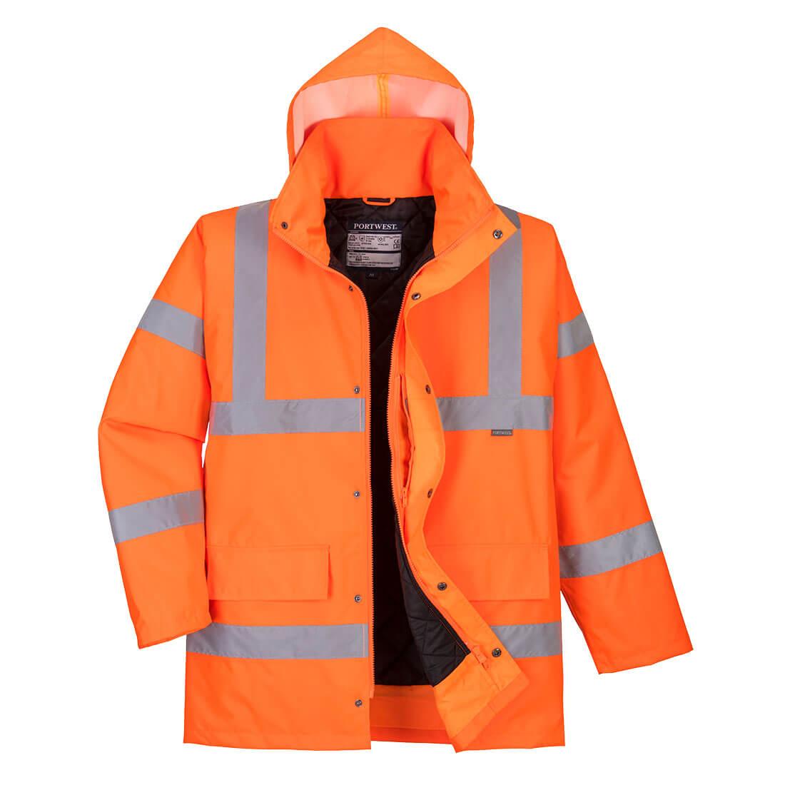 Chaqueta De Alta Visibilidad Winter Traffic / Xs / Naranja_0