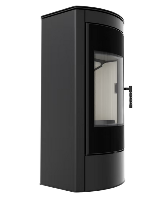 Bricosol Estufa De Leña De Acero Kratki Titan Panorama Ø 150 11 Kw_0