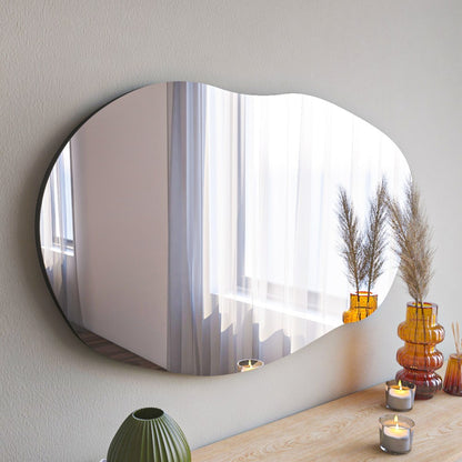 Espejo Decorativo De Baño Con Forma Asimétrica_5