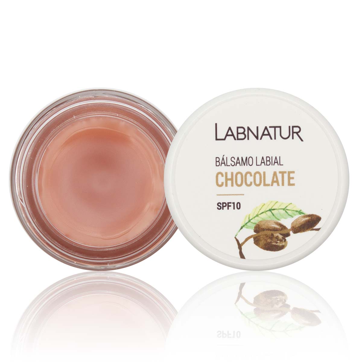 Bálsamo Labial Chocolate Labnatur | Hidratación Y Protección Labial | Labios Secos | Suavidad Y Aroma Dulce | 15 Ml_0