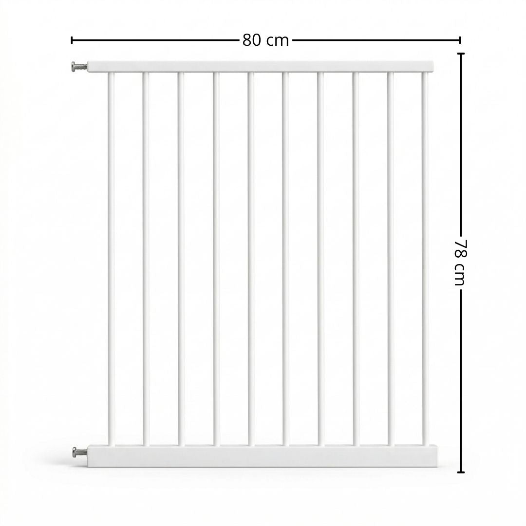 Bathby | Extensión De 80 Cm Para Valla De Seguridad Infantil Y Para Mascotas, Color Blanco_5