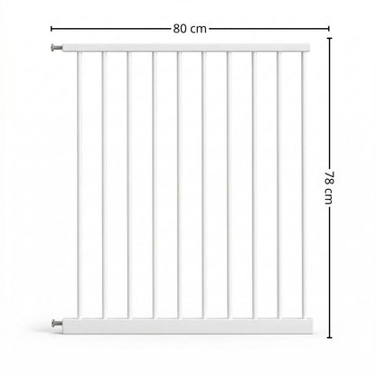 Bathby | Extensión De 80 Cm Para Valla De Seguridad Infantil Y Para Mascotas, Color Blanco_5