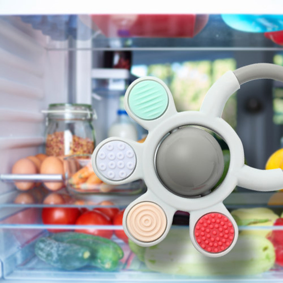 Sonajero Mordedor Texturas Grey_4