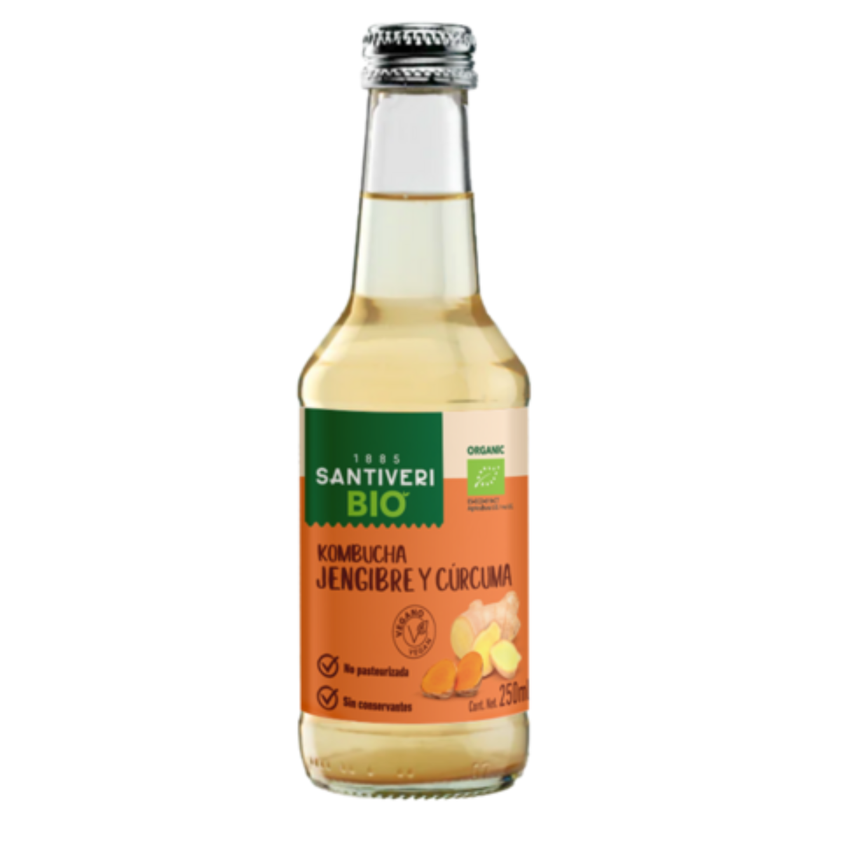 Kombucha Curcuma Bio Santiveri 250 ml