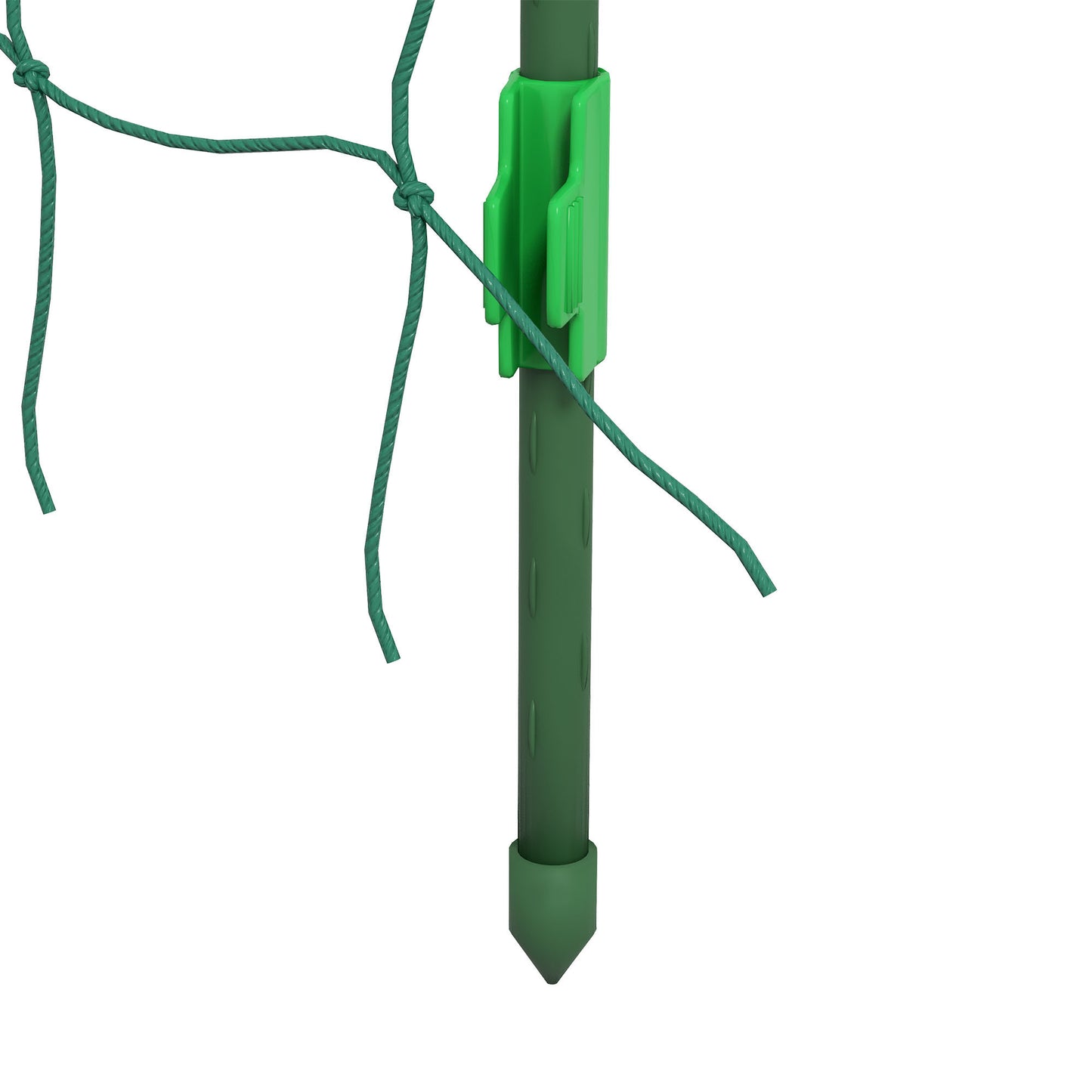 Outsunny Enrejado De Pepino 206 Cm Para Plantas Trepadoras Al Aire Libre Verde_3