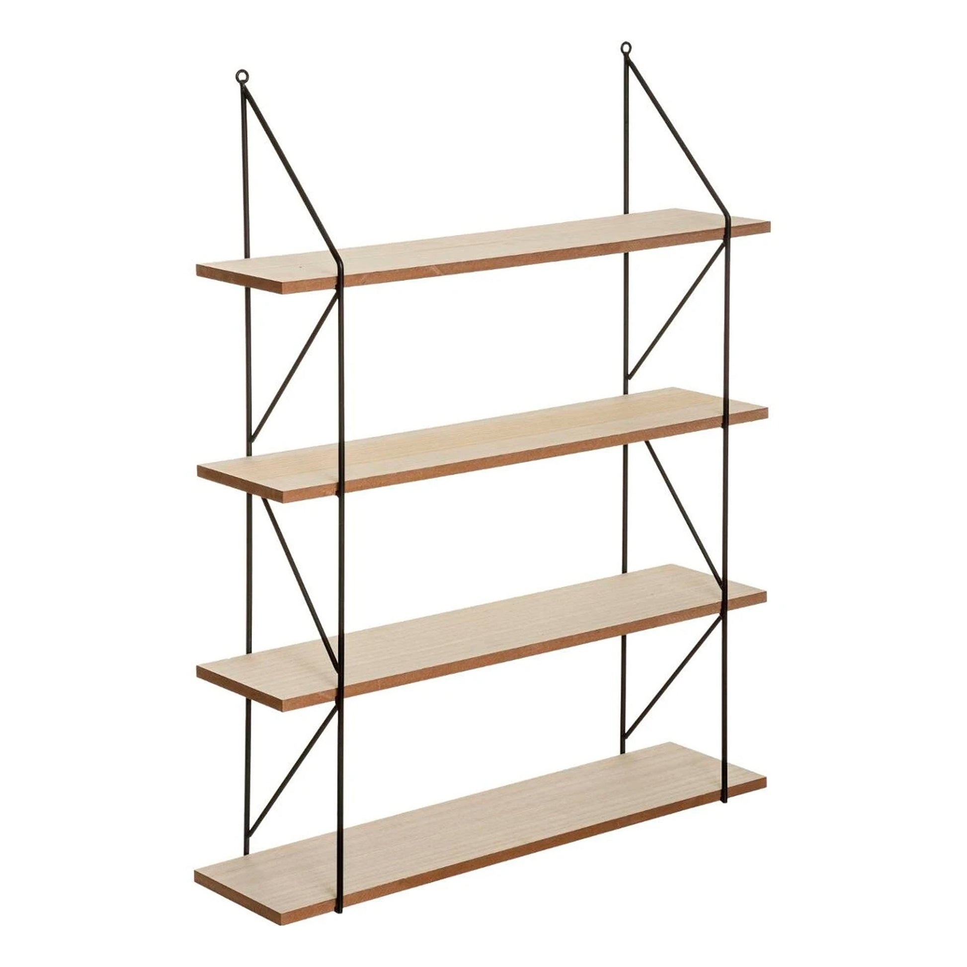 Wellhome Estantería Pared Metal Mdf 60x80cm Iris_0