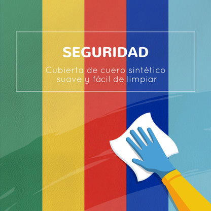 Homcom Juego De 5 Bloques De Espuma Para Niños Para Escalar Y Gatear Multicolor_5