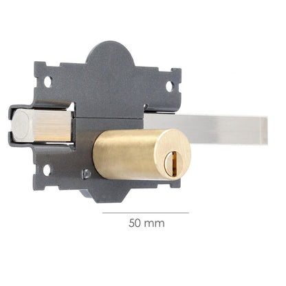 Cerrojo B-2 Llave 2 Lados Pasador De 183mm Cilindro Redondo De 50mm_3