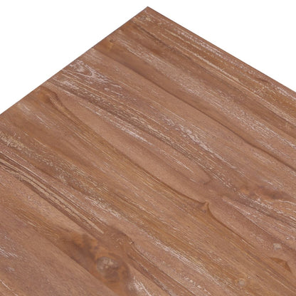 Mesa De Centro De Madera Maciza De Teca 170x70x30 Cm_4