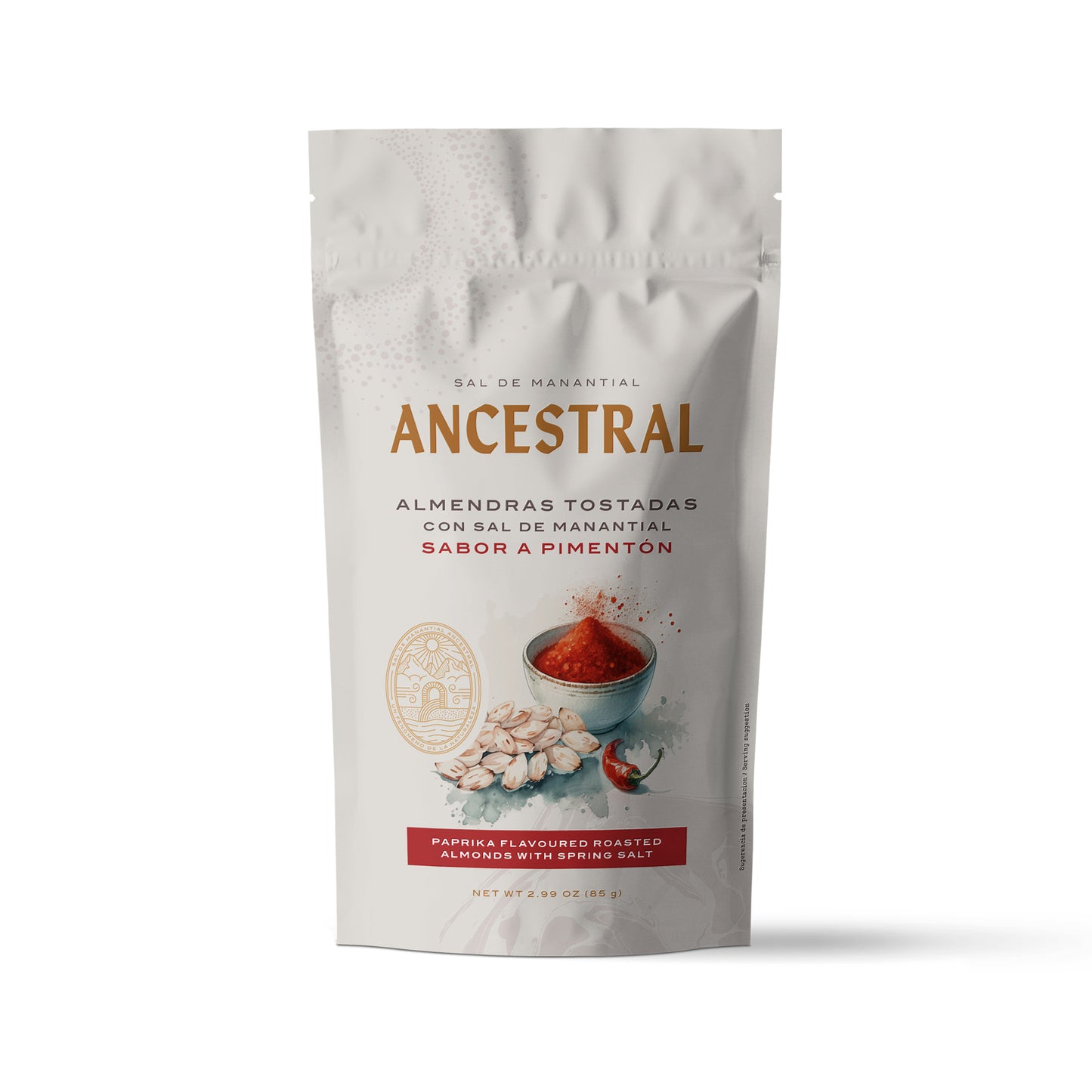 Almendra Tostada Sabor Pimentón De La Vera 85 G_0