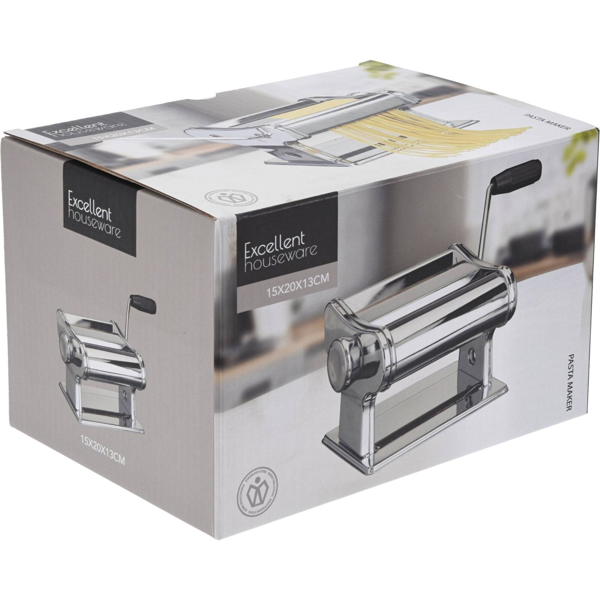 Well Home Máquina Para Pasta En Acero Inoxidable