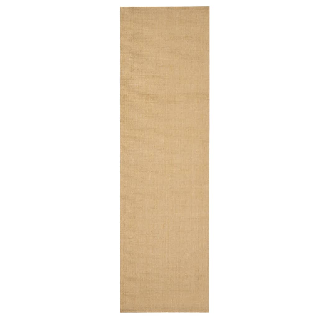 Alfombra De Sisal Natural 100x350 Cm / Vetonek_4