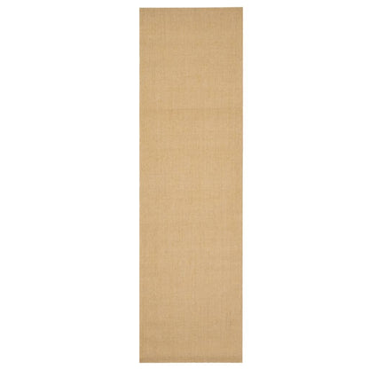 Alfombra De Sisal Natural 100x350 Cm / Vetonek_4