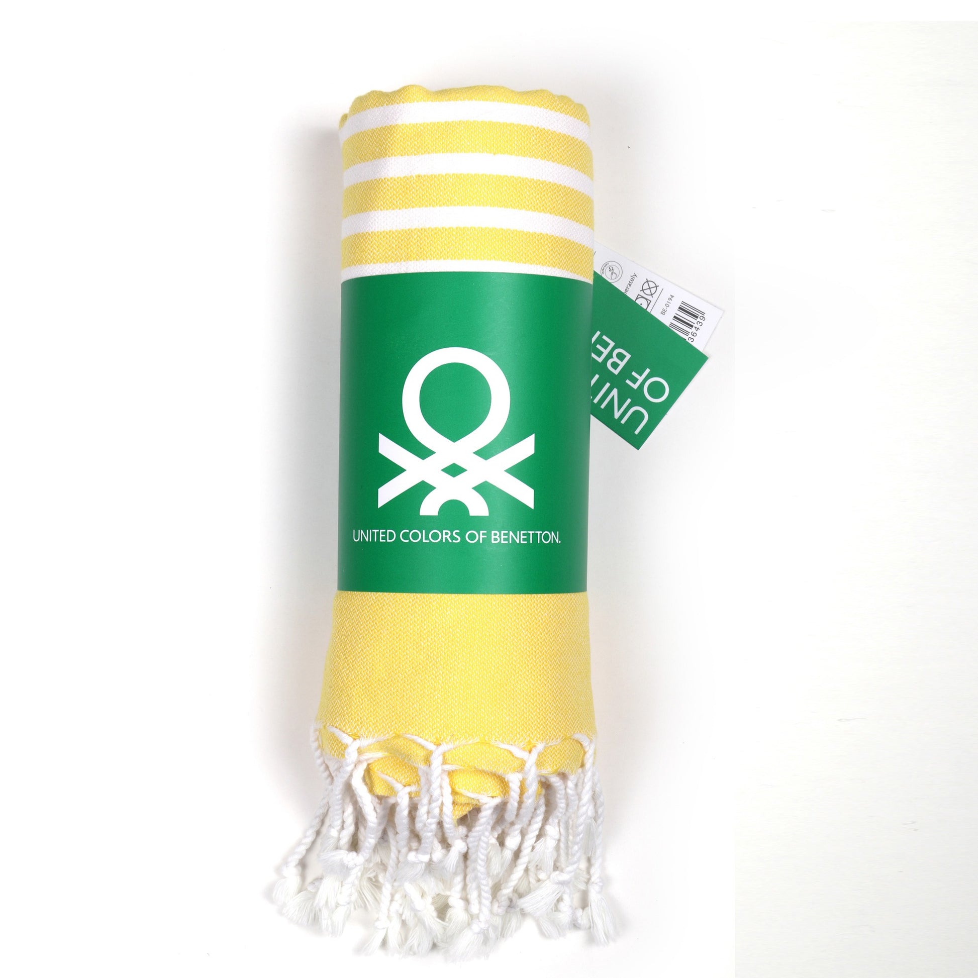 Set 2 Toallas Benetton Hamman 80x165cm 170gsm 100%algodon Amarillo Casa Benetton_5