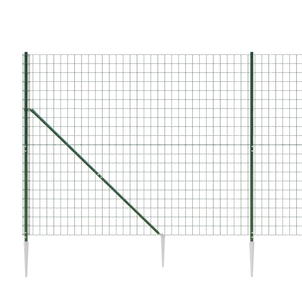 Cerca De Alambre Con Pinchos De Anclaje Verde 1,8x10 M / Vetonek_0