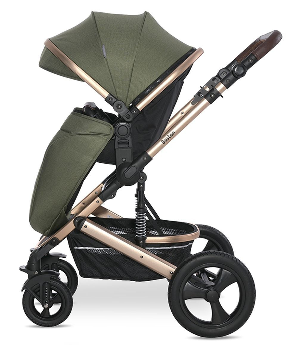 Carro De Bebé De Tres Piezas Boston Hasta 22 Kg Loden Green_3