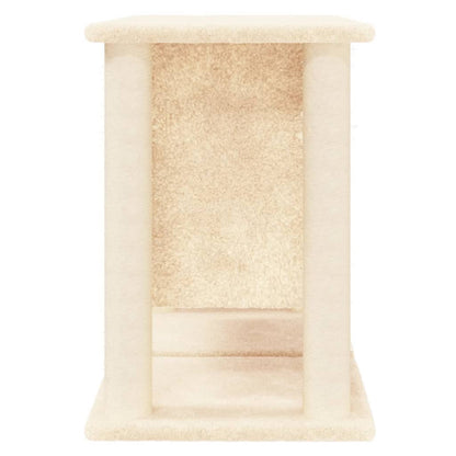 Vidaxl Rascador Para Gatos Con Postes De Sisal Color Crema 50 Cm_3