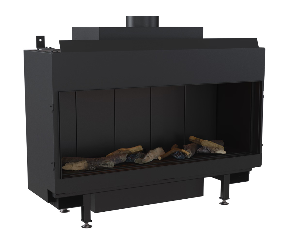 Bricosol Chimenea De Gas Kratki Leo 100 Afrontar Gas Natural ∅ 100/150 9 Kw_1