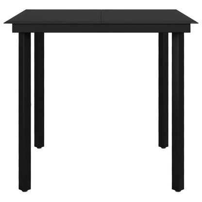 Vidaxl Set Comedor De Jardín 3 Pzas Y Cojines Ratán Sintético Y Vidrio_5