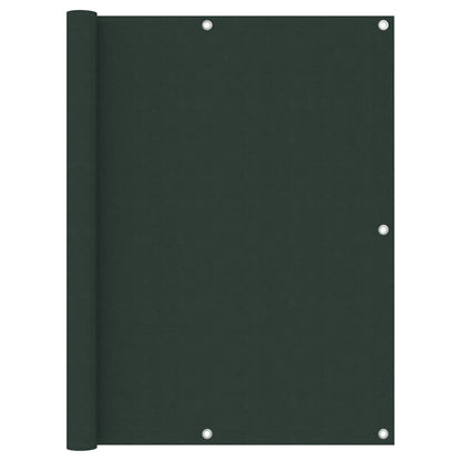 Vidaxl Toldo Para Balcón Tela Oxford Verde Oscuro 120x400 Cm_0