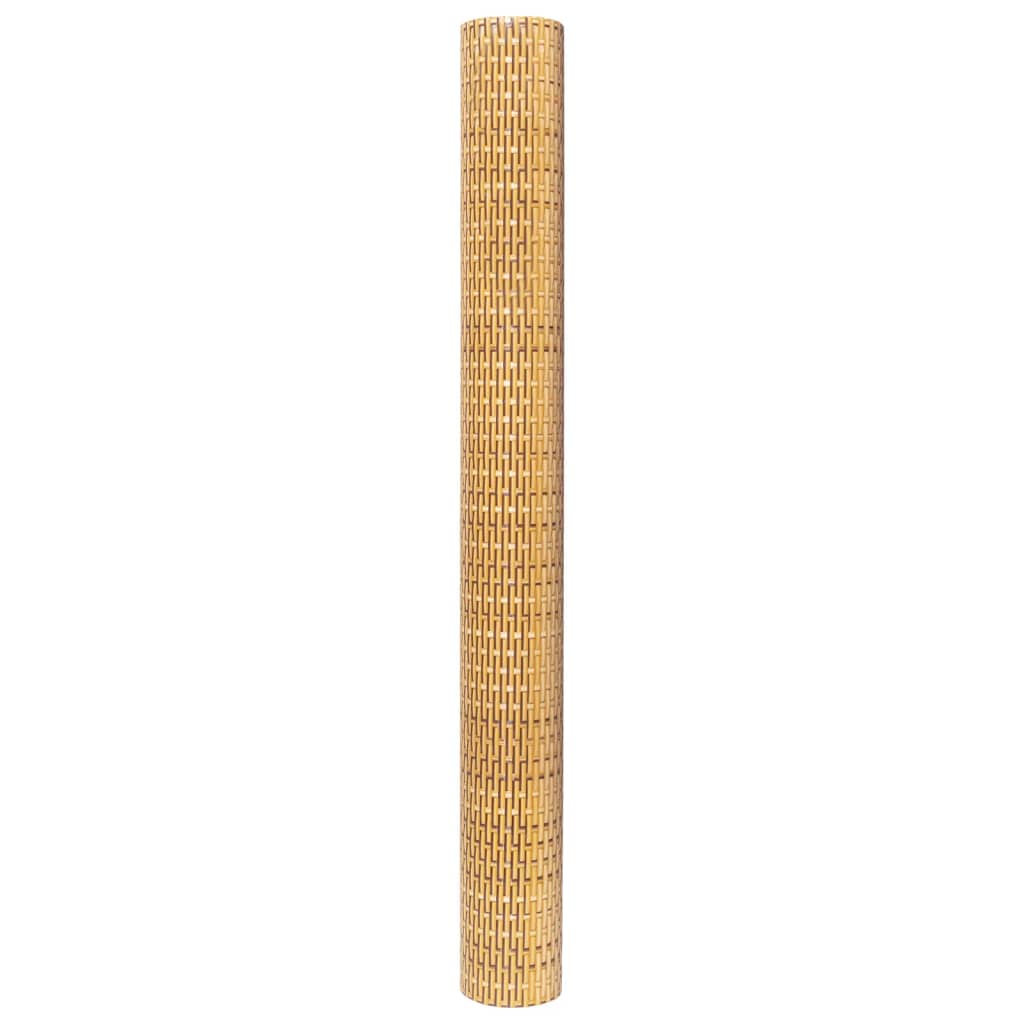 Toldo Para Balcón Ratán Sintético Marrón Claro 300x90 Cm / Vetonek_2