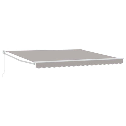 Toldo Retráctil Gris Claro 400 X 300 Cm_0