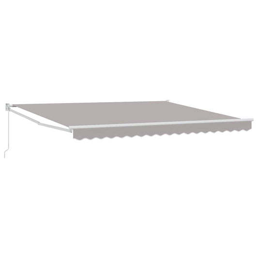 Toldo Retráctil Gris Claro 400 X 300 Cm_0