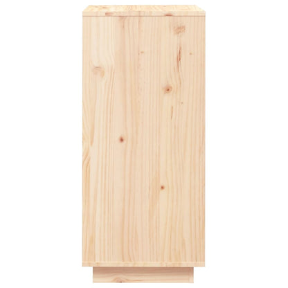 Armario Zapatero De Madera Maciza De Pino 35x35x80 Cm / Vetonek_2