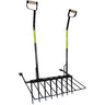 Horca Doble Mango 7 Púas + Rejilla Desterronadora