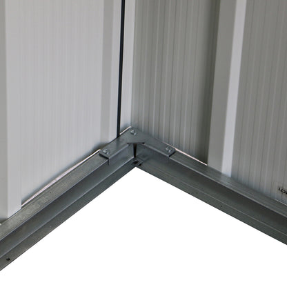 Caseta Cobertizo Eco Gandía 10×8 Metal Gris Antracita_4