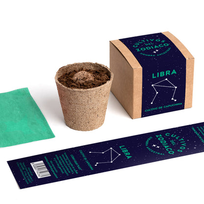 Cultivos Del Zodiaco – Libra | Kit De Cultivo Con Semillas De Capuchina_3