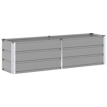 Jardinera Gris Claro 160 X 40 X 45 Cm Acero_0