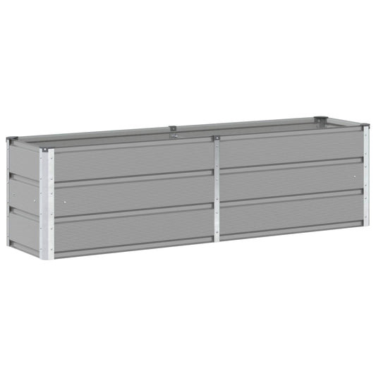 Jardinera Gris Claro 160 X 40 X 45 Cm Acero_0