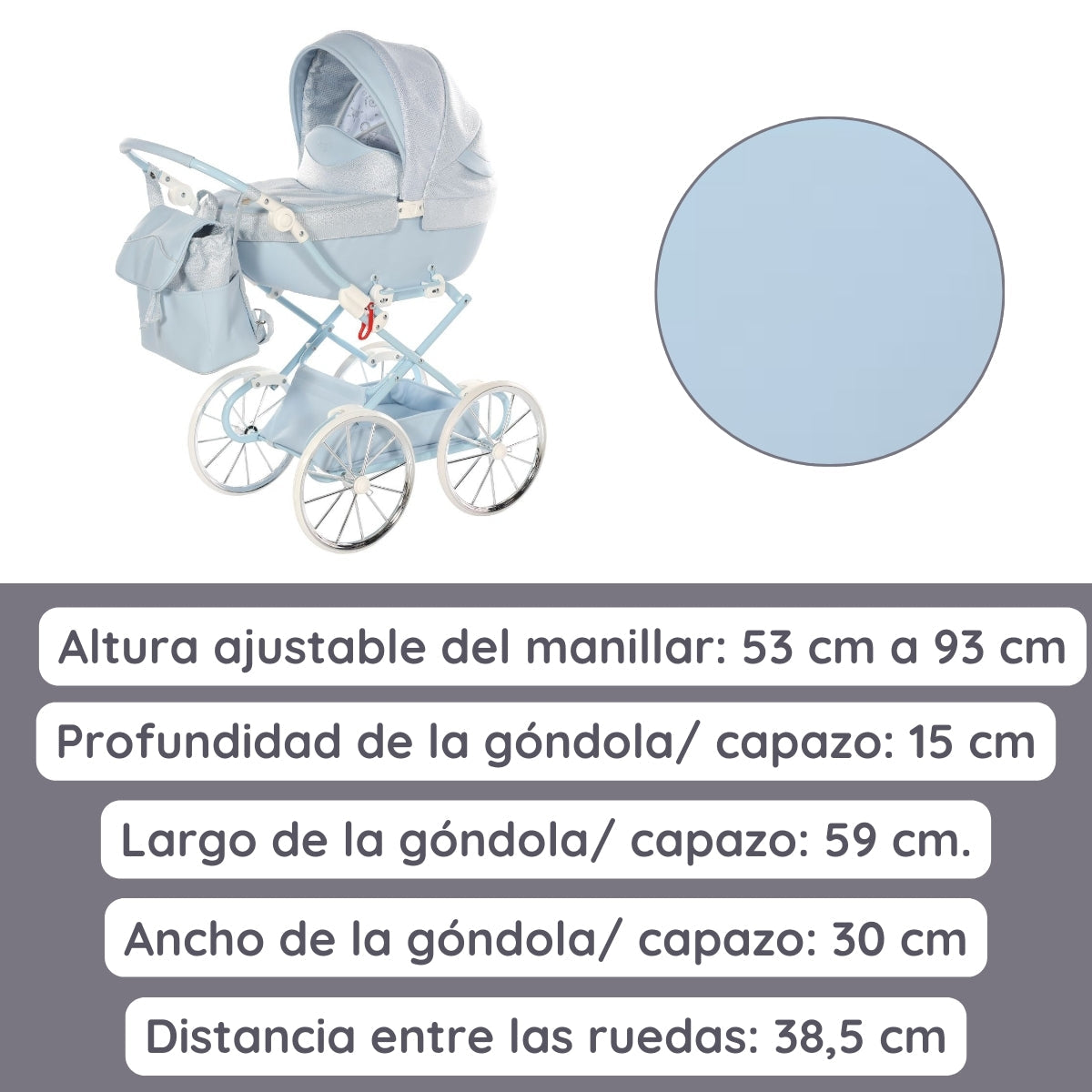 Carro De Muñecas Dolce Classic_blue_2