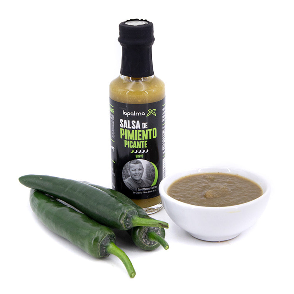 Salsa Picante De Pimiento Verde 3-pack Granada La Palma_0