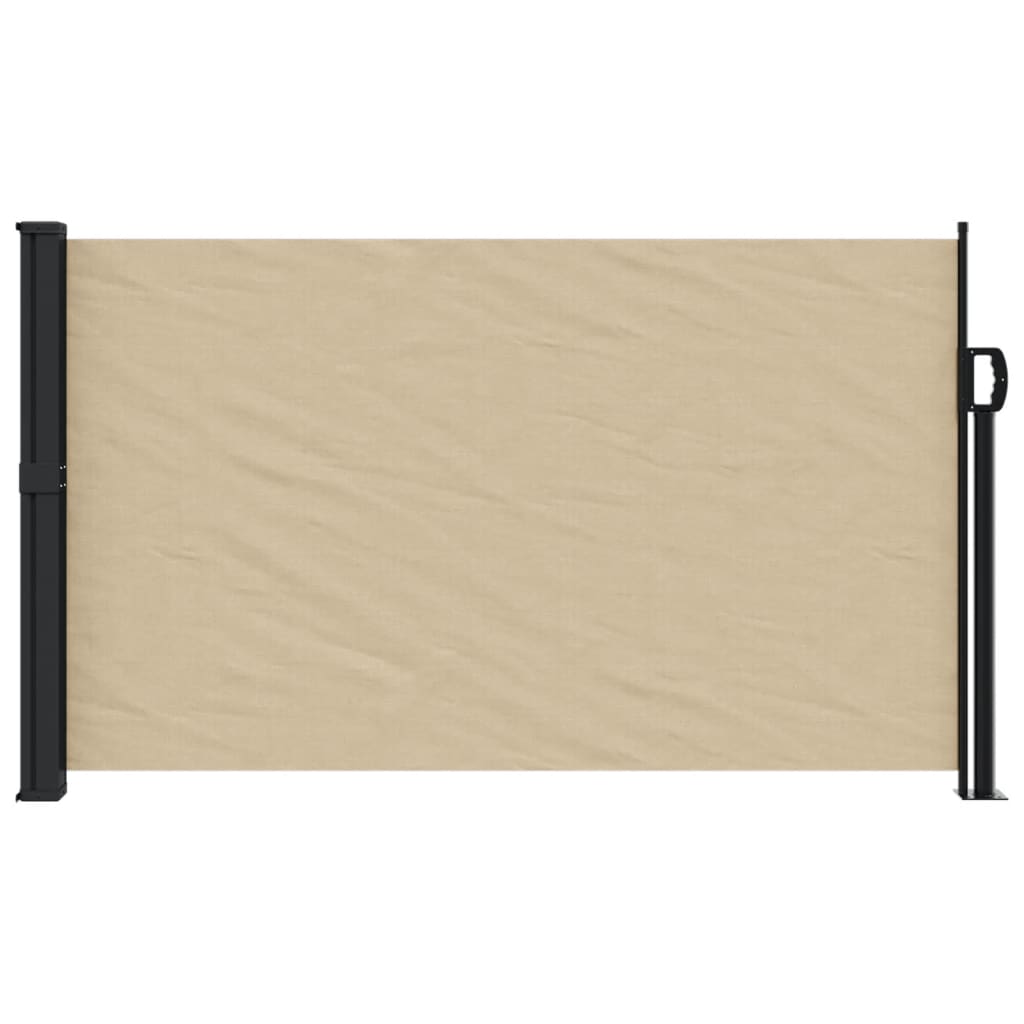 Toldo Lateral Retráctil Beige 120x500 Cm_1