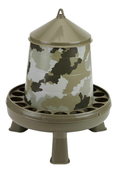 Tolva Plastico Camuflaje Con Patas Para Aves Gaun_0