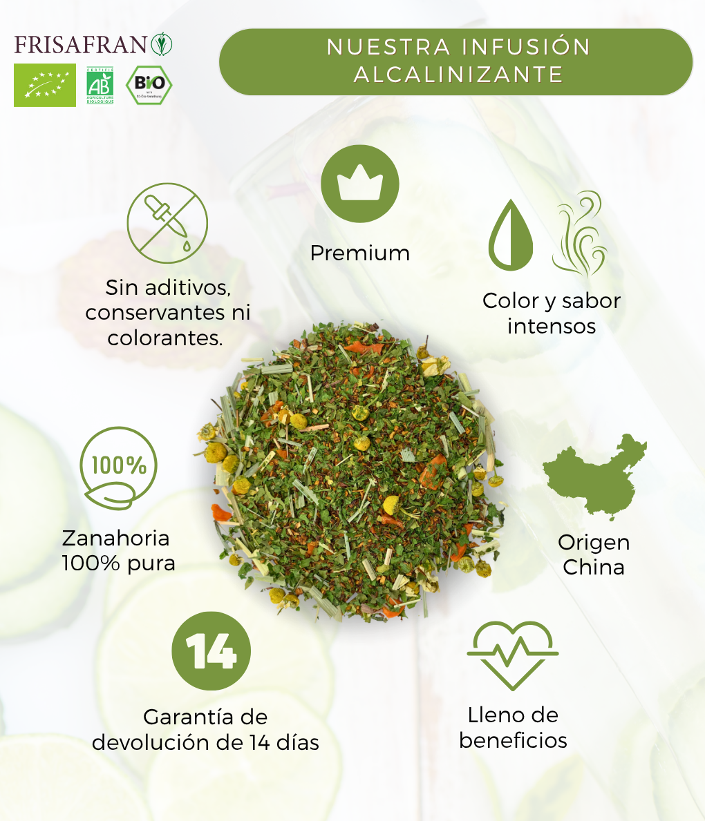 Infusión Bienestar Alcalino Granel Ecológica | Frisafran 100 G_3